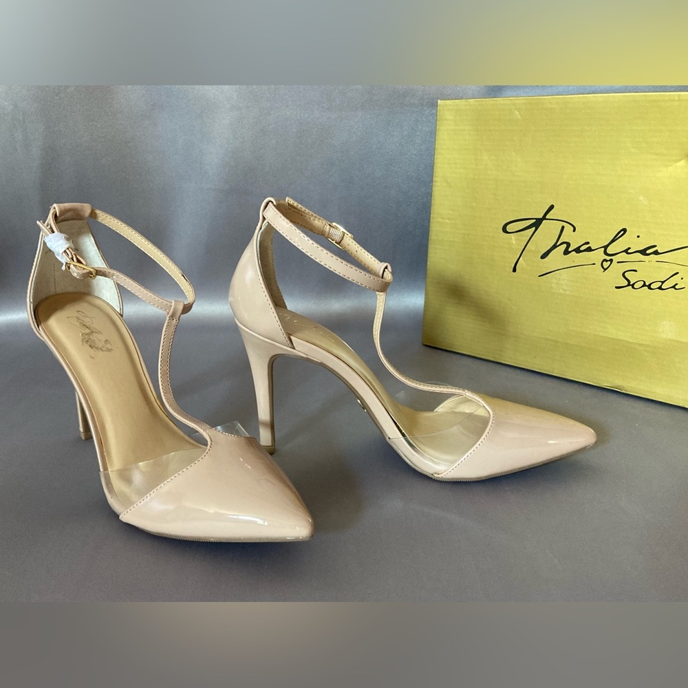 Thalia Sodi | Gracee | Pointed Toe T-Strap 4 inch heels